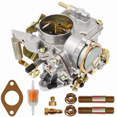 New 34 Pict 3 Carburetor W Screws 12v Electric For Vw Beetle 113129031k 34PICT3 $61.00