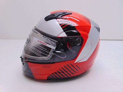 #ad GMAX MD 04S Modular Reserve Snow Helmet Red Silver Black Large $59.99