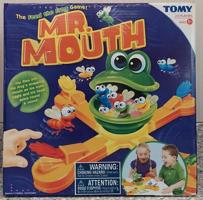 Tomy Mr. Mouth Game The Feed The Frog Game Electronic #7067 2008 $30.59