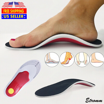 #ad Orthotic Shoe Insoles Inserts Flat Feet High Arch Support for Plantar Fasciitis $12.04