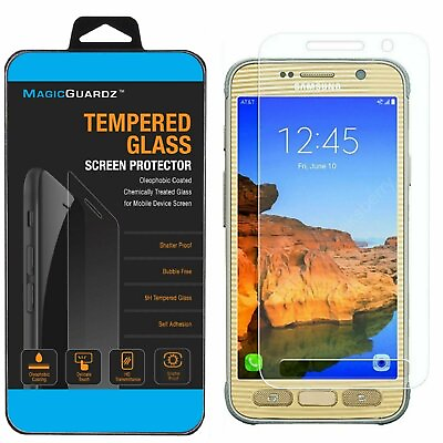 Premium Tempered Glass Screen Protector Guard for Samsung Galaxy S7 Active $2.99