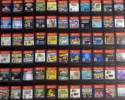 Nintendo Switch Game Lot You Choose Game Many Titles Buy More and Save $28.89