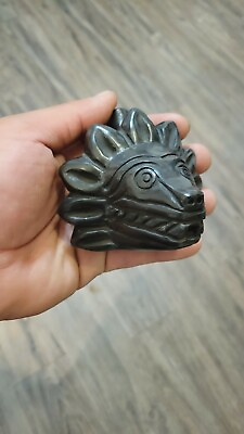 Quetzalcoatl Death Whistle Loud Real Aztec Maya Black Hand Crafted. $23.99