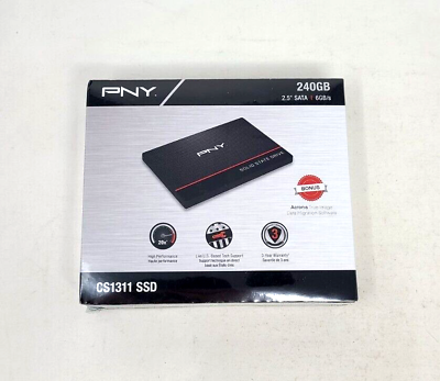 PNY Solid State Drive CS1311 SSD 240GB 2.5 SATA 6 GB S $44.99
