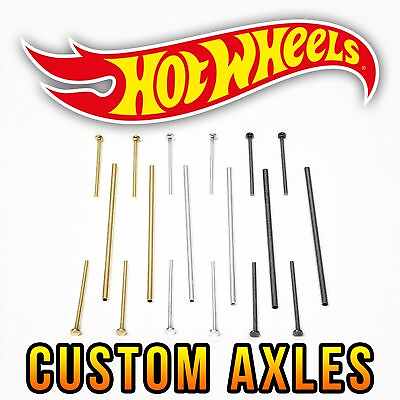 #ad 1 64 Scale Custom Adjustable AXLES for Real Riders Wheels Rims Tires Hot Wheels $0.99