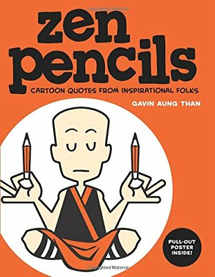 Zen Pencils Cartoon Quotes from Inspirational Folks Volume 1 $4.49