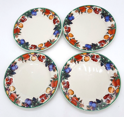 #ad Vintage Maplehill Stoneware China Pearl Harvest Set Of 4 Salad Plates $20.00