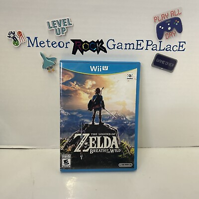 #ad The Legend of Zelda: Breath of the Wild Wii U 2017 Complete Ship’s Today $25.95