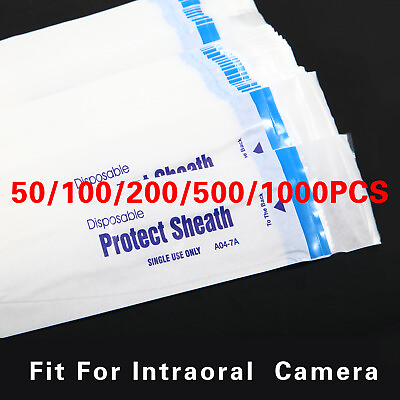A04 7A Intraoral Camera Sheath Dental Teeth Oral Disposable Covers Sleeves US $205.05