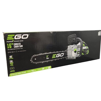 #ad EGO Power CS1610 16 Inch 56V Lithium ion Chainsaw amp; Charger No Battery $159.95