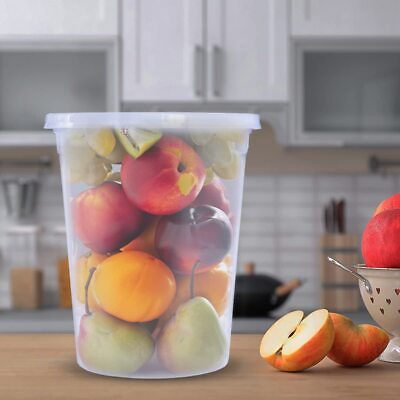 #ad Plastic Deli Food Container 24 set 32 oz For Storage Meal Prep Takeout ... $19.59