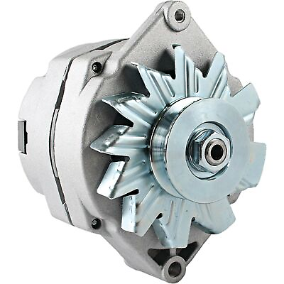 #ad #ad Alternator For John Deere Tractor 63 Amp Delco 1 Wire 1 2 Inch Pulley ; ADR0188 $93.96
