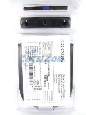 Corning CCH Splice Cassette 12 Fiber LC Duplex OS2 CCH CS12 A9 P00RE STSI $339.99