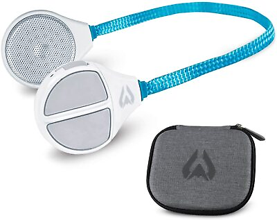 WildHorn Alta Wireless Bluetooth Helmet Drop In Headphone Arctic White Blue $21.36
