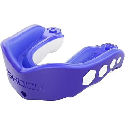 #ad #ad Shock Doctor Gel Max Flavor Fusion Convertible Mouth Guard Blue Raspberry A... $9.15