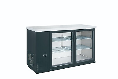 #ad New 60quot; Beer Refrigerator Back Bar 2 Door Glass Bottle Cooler Commercial NSF ETL $2097.89