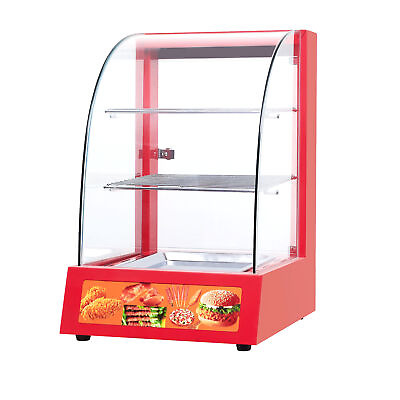 #ad Food Holding Warming Equipment Heated Display Case Food Warmer Hot Warming Case $201.28