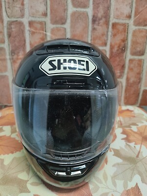 #ad SHOEI X 11 X Eleven Black Size Medium Motorcycle Helmet 57 58cm $59.97