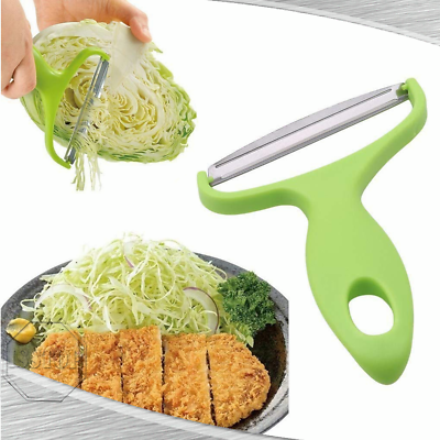 #ad Stainless Steel Potato Peeler Cabbage Vegetable Grater Cucumber Shredder Salad $5.09