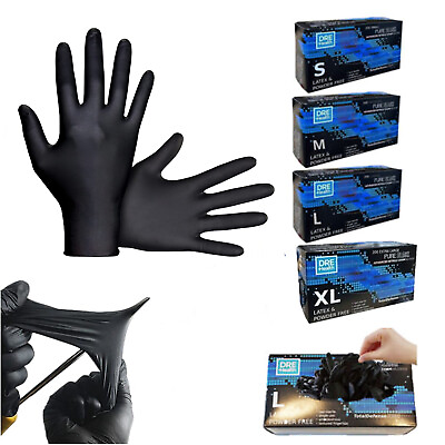 200 Nitrile Disposable Gloves Powder amp; Latex Free 4 mil Touch Screen Non Sterile $50.39