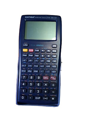 #ad Catiga Scientific Graphic engineering Calculator CS121 Black cs 121 $7.00
