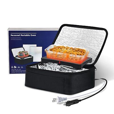 #ad Portable Oven 12V 24V 110V Car Food Warmer Portable Mini Oven Personal Micr... $38.58