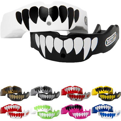 #ad Battle Sports Youth Fang Mouthguard 2 Pack with Straps $17.99