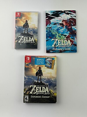 #ad The Legend of Zelda: Breath of the Wild Explorer’s Edition Nintendo Switch $46.99