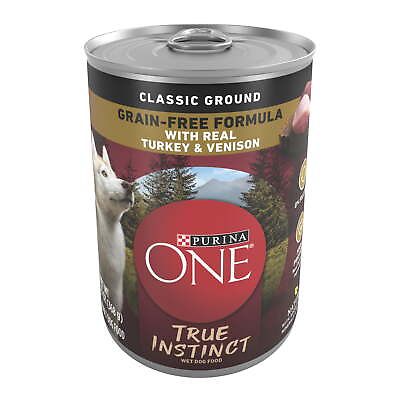 #ad True Instinct Wet Dog Food for Adult Dogs Grain Free 13 oz Cans 12 Pack $19.86