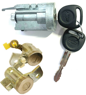 #ad Colorado Ignition Lock Cylinder Pair 2 Door Lock Cylinder W 2 Logo Keys $99.95