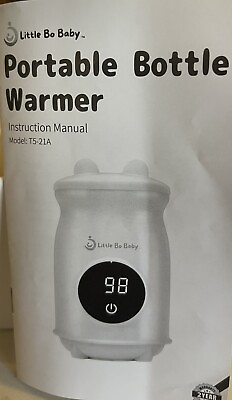 Little Bo Baby Portable Bottle Warmer Travel Bottle Warmer #3168 List $79.98 $56.04