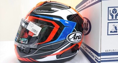 #ad ARAI RX 7X CORSAIR X MAZE RED Motorcycle helmet M Size 57cm 58cm $731.00