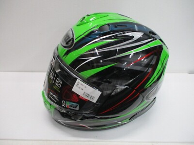 #ad Arai RX 7X Corsair X RX 7V Full face helmet RADICAL GREEN round oval Size M New $692.80
