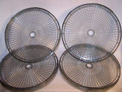 Replacement Set of 4 Salton Food Dehydrator Trays Model DH1000A $28.00