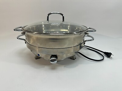 #ad Oster Chafing Dish Create amp; Inspire CKSTBSCD 500 SS 5 QT Capacity $34.99