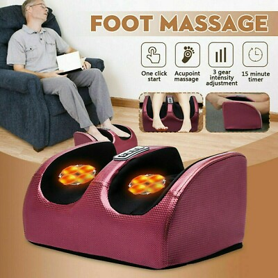 Electric Foot Calf Massager Massage Machine Ankle Leg Kneading Heating $32.88