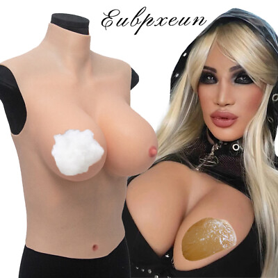 #ad Realistic Breast Forms Silicone Fake Boobs For Crossdresser Drag Queen B H Cup $60.82