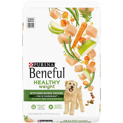 #ad Purina Beneful Dry Dog Food for Adults Healthy Weight High Protein $16.48