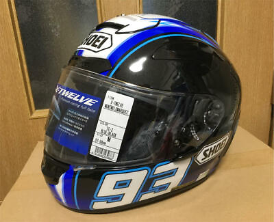 #ad SHOEI Helmet X TWELVE MONTMELOMARQUEZ BLUE BLACK M size Motorcycle $677.77