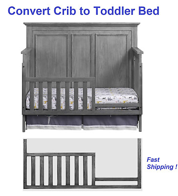 #ad Oxford Baby Universal Guard Rail Fits any Oxford Baby 4 in 1 Convertible Crib $59.95