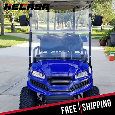 #ad Front Clear Windshield Folding For 2007 Yamaha G29 Drive Golf Electric Cart $79.00