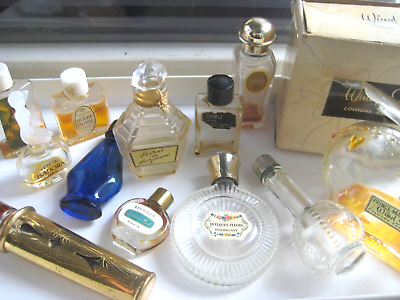 #ad 🎁Lot Vintage perfume mini Secret de Suzanne Isadora Houbigant Vigny Bourjois $19.00