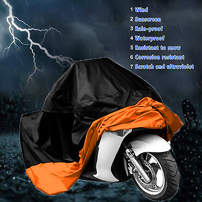 #ad #ad XXXXL Motorcycle Cover Waterproof For Harley Davidson Street Glide Touring $15.49