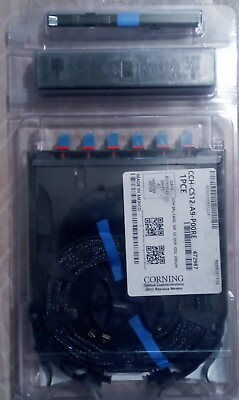 Corning CCH CS12 A9 P00RE Pigtailed Splice Cassette 12 F LC Duplex SM OS2 UPC $299.00
