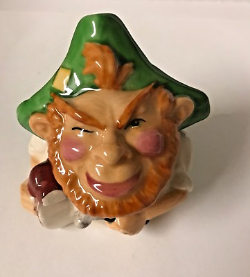 #ad Kevin Francis Face Pot Shamus the Leprechaun $19.00