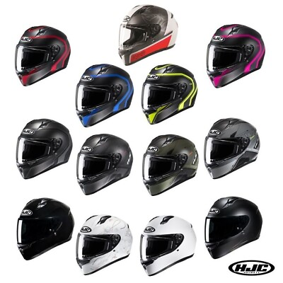 #ad 2024 HJC C10 Full Face Street Motorcycle Riding Helmet Pick Size amp; Color $129.99