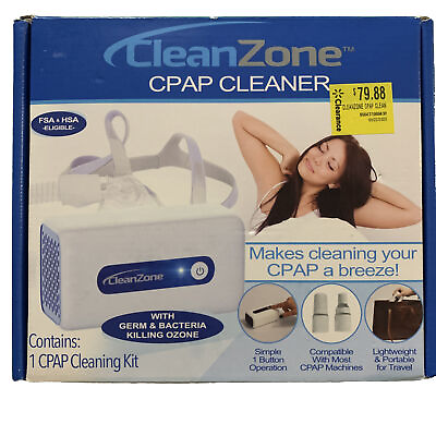 #ad Clean Zone CPAP Cleaner And Sanitizing Kit Lightweight Rechargeable open box $29.88