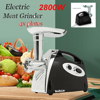 2800W Food Electric Meat Grinder Commercial Sausage Maker Filler Mincer Stuffer $48.99