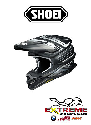 #ad SHOEI VFX EVO PINNACLE Black White Med. and Large $739.99