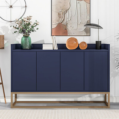 Sideboard Buffet Storage Cabinet with Large Storage Space and Adjustable Shelf $261.99